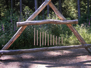 Waldxylophon aus Holz