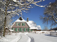Forsthaus Hohenroth im Schnee